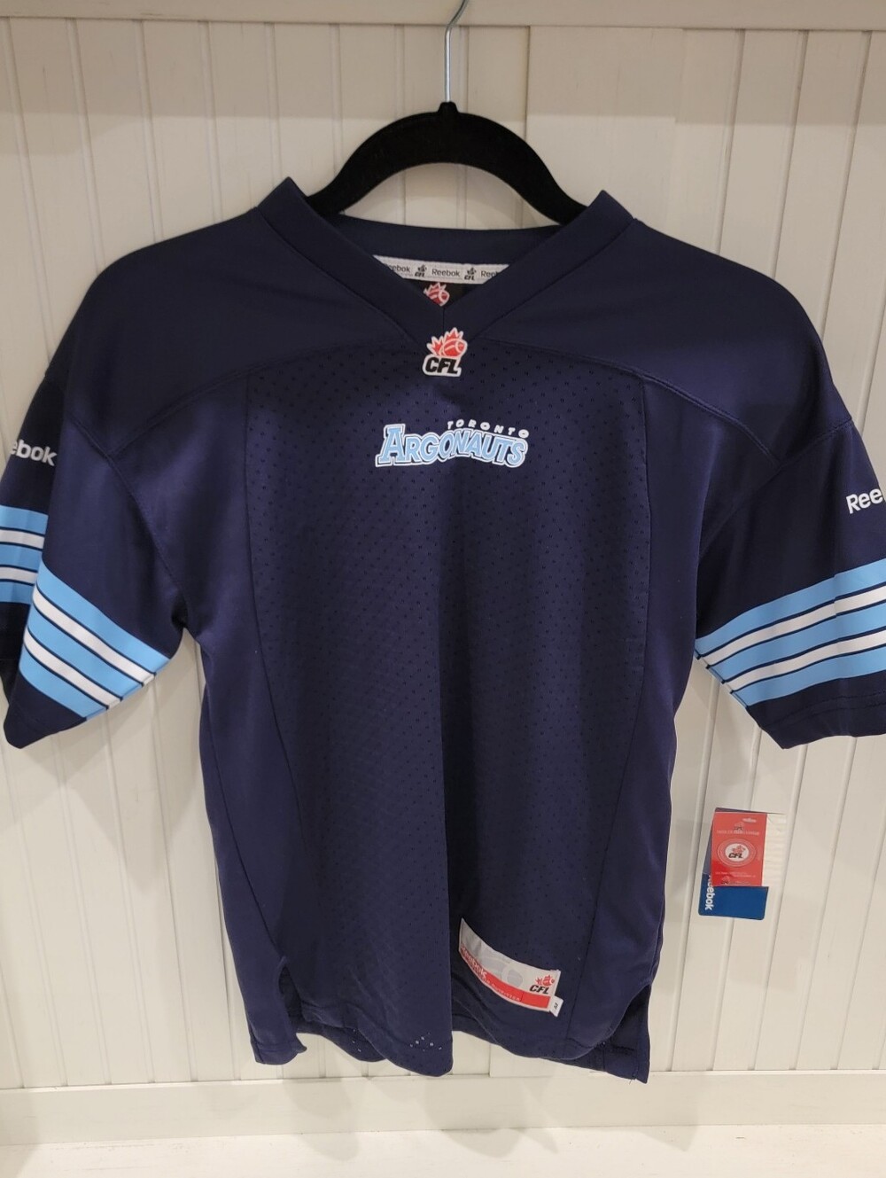 Reebok Navy and Light Blue Toronto Argonauts Kids Jersey